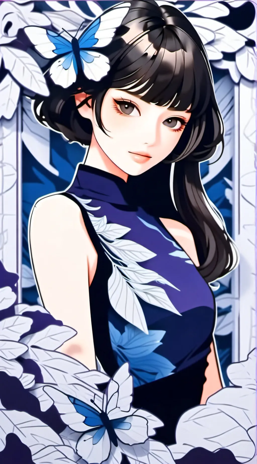 ai character: Hinata  background