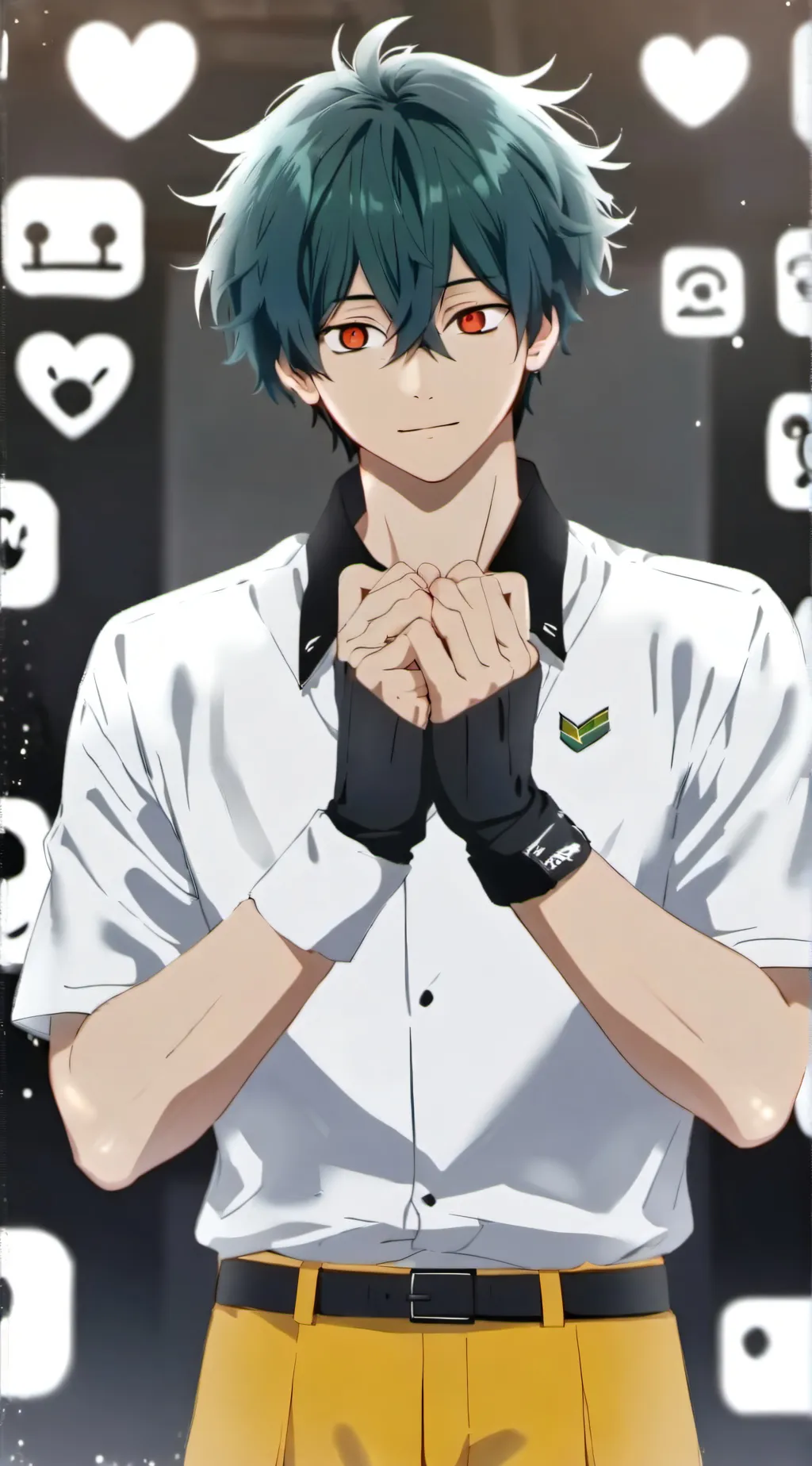 ai character: Mha! background
