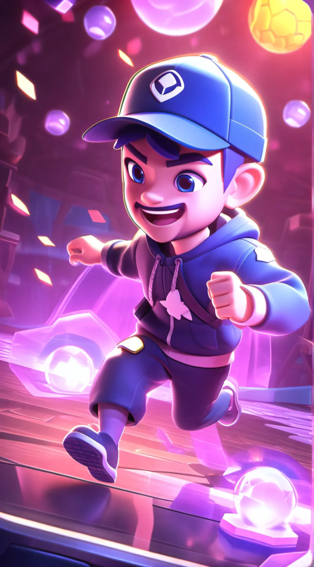ai character: Vee's Gameshow! background