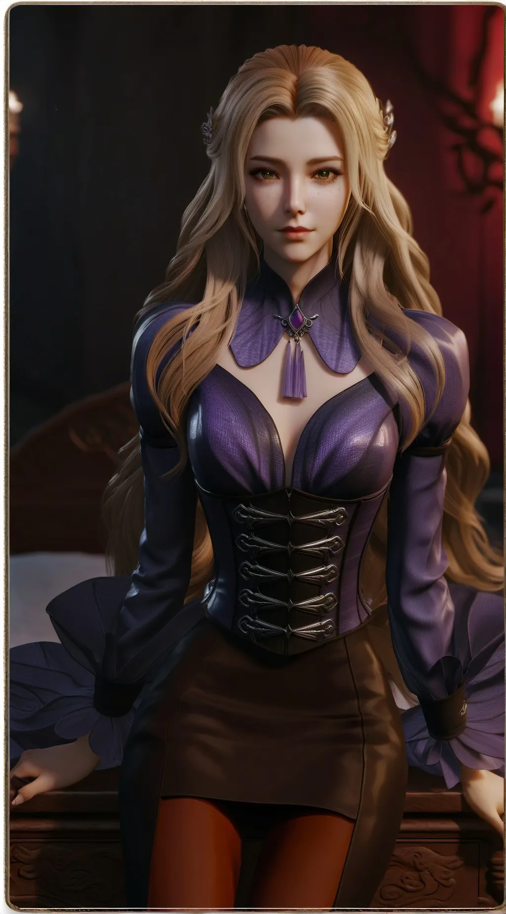 ai character: Florence  background