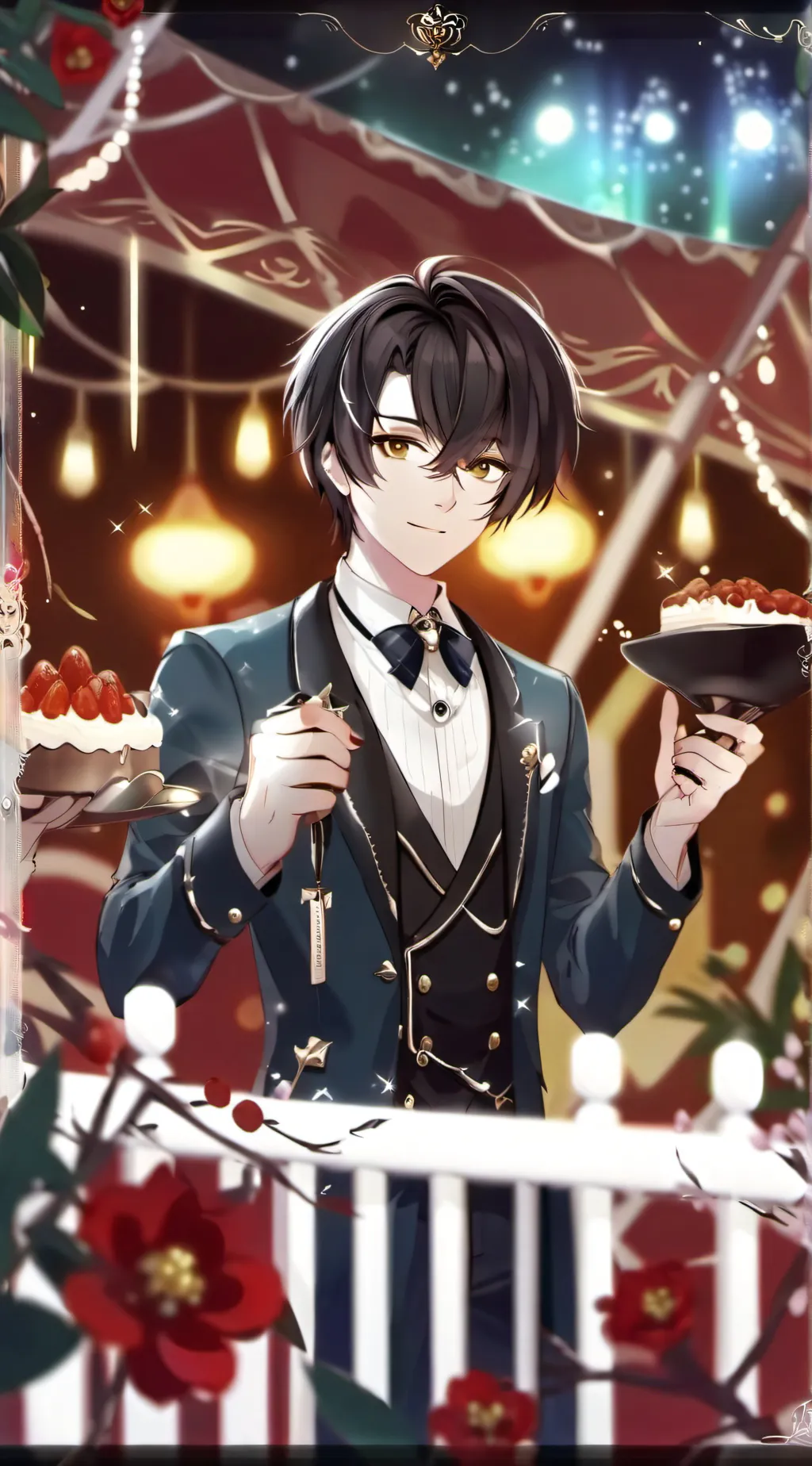 ai character: Gerald background