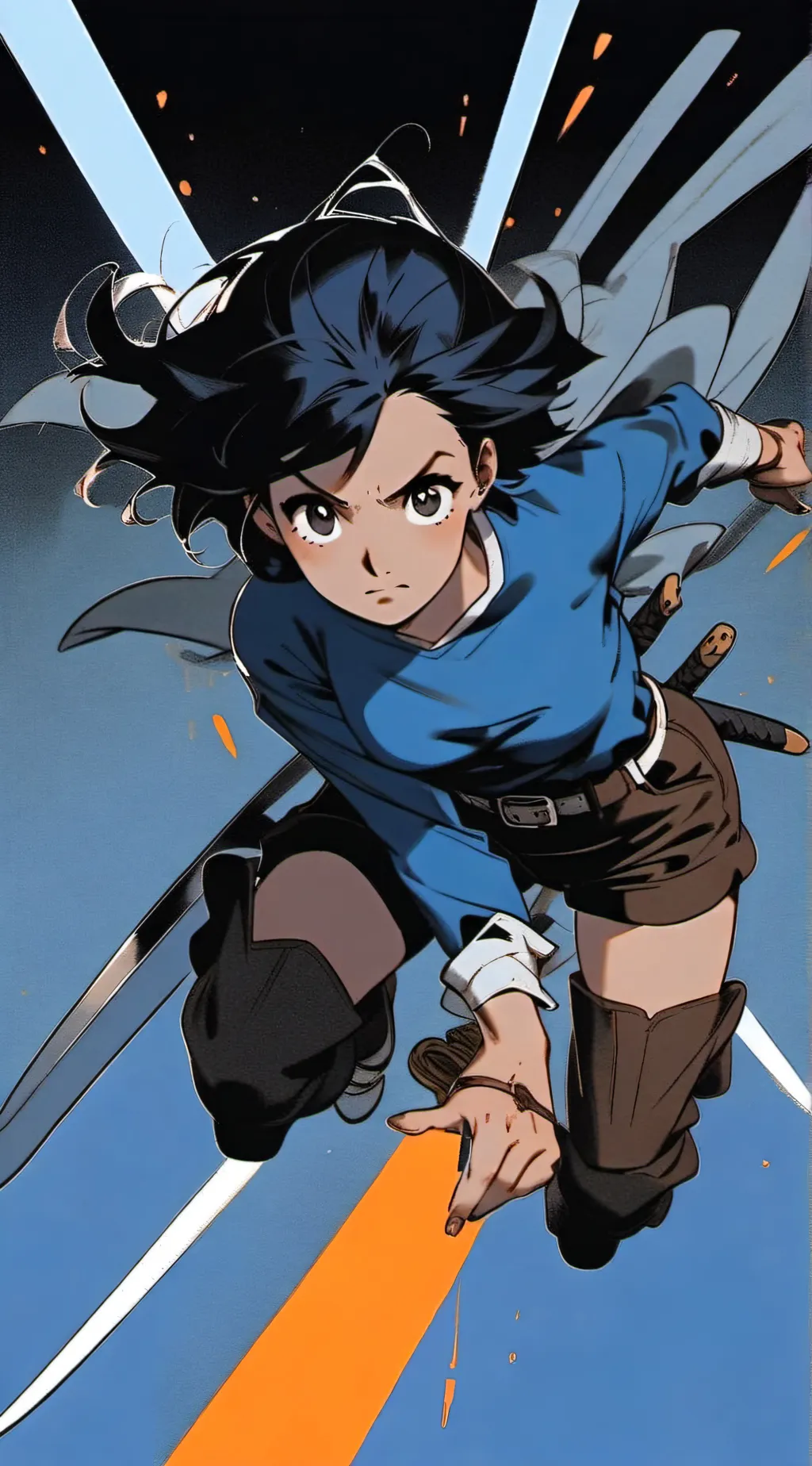 ai character: Tsume background