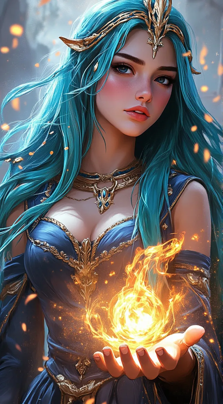 ai character: bibi  background
