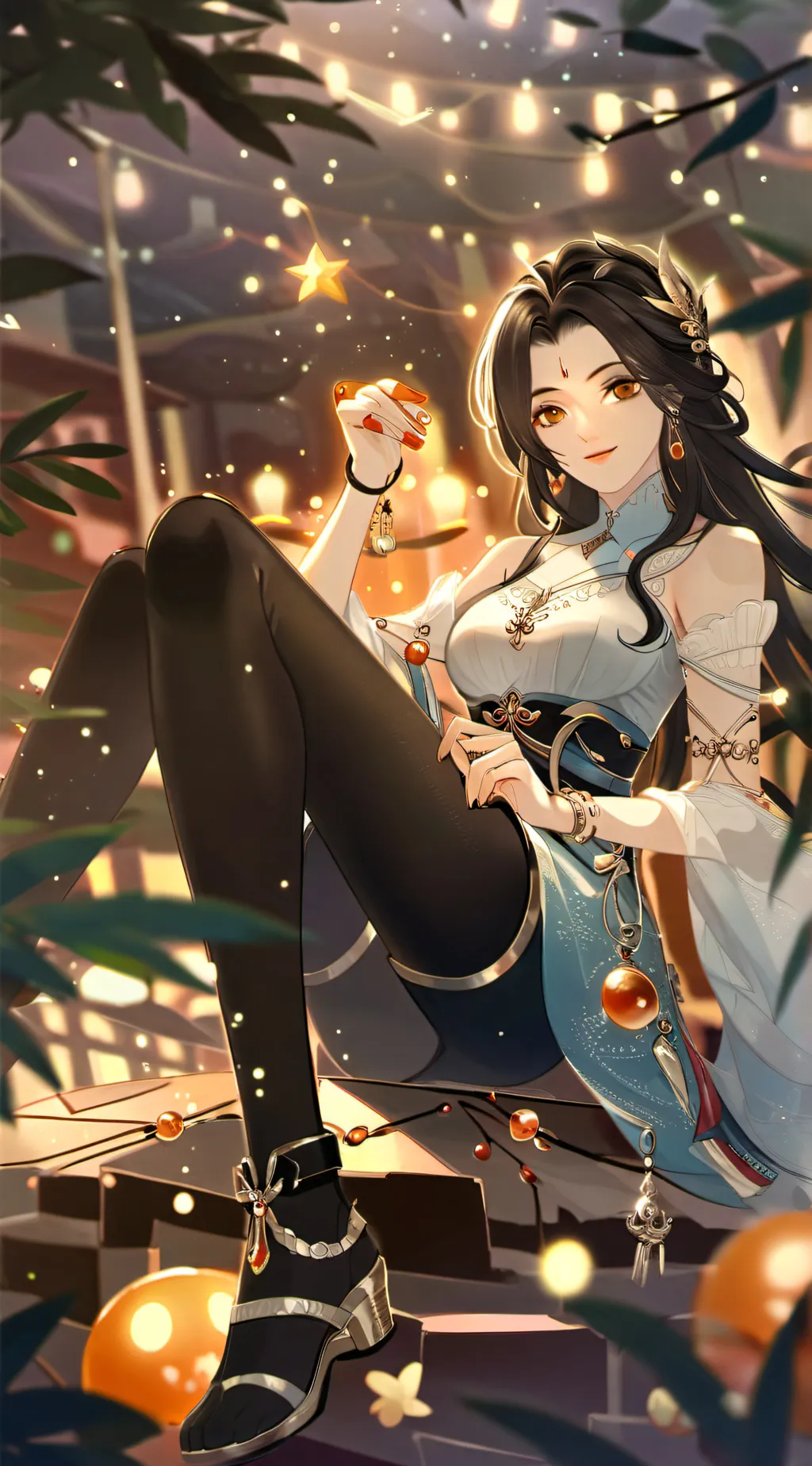 ai character: Focus background