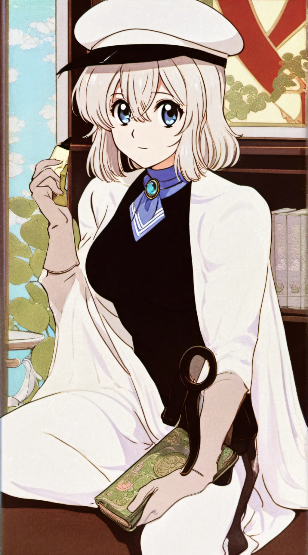 ai character: girlfriend  background