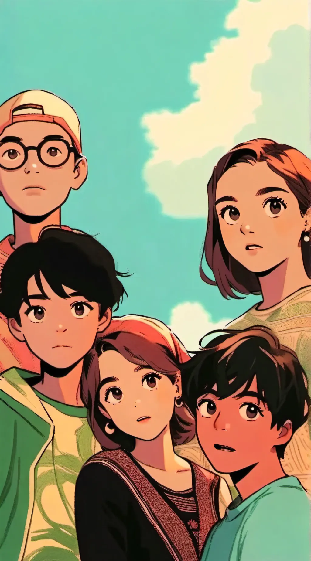ai character: Family. background
