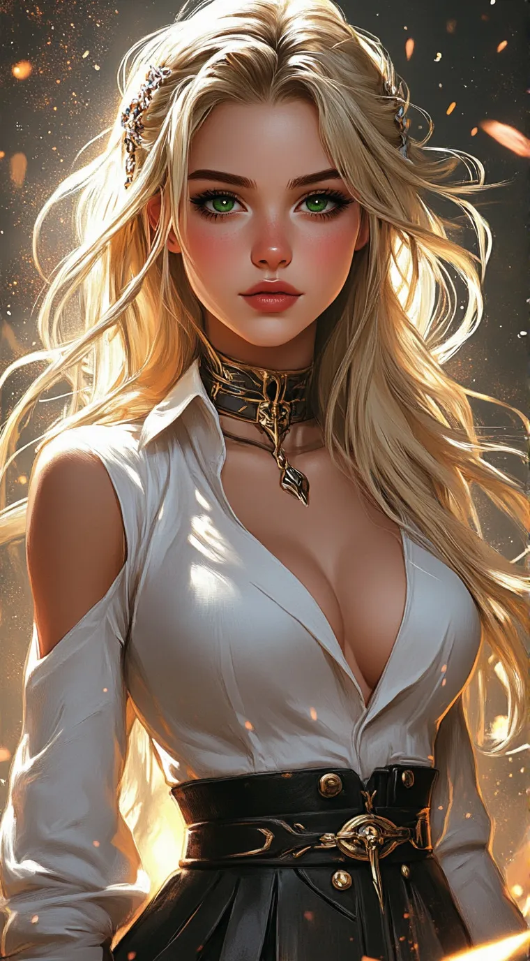 ai character: Aurelia  background