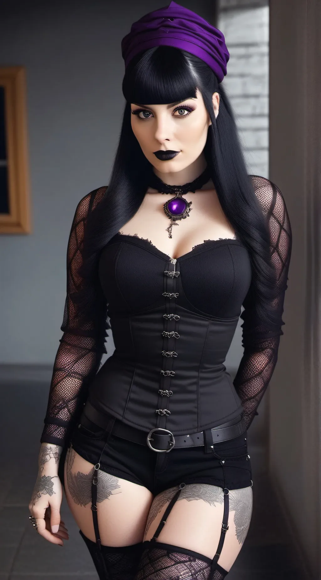 ai character: izzy background