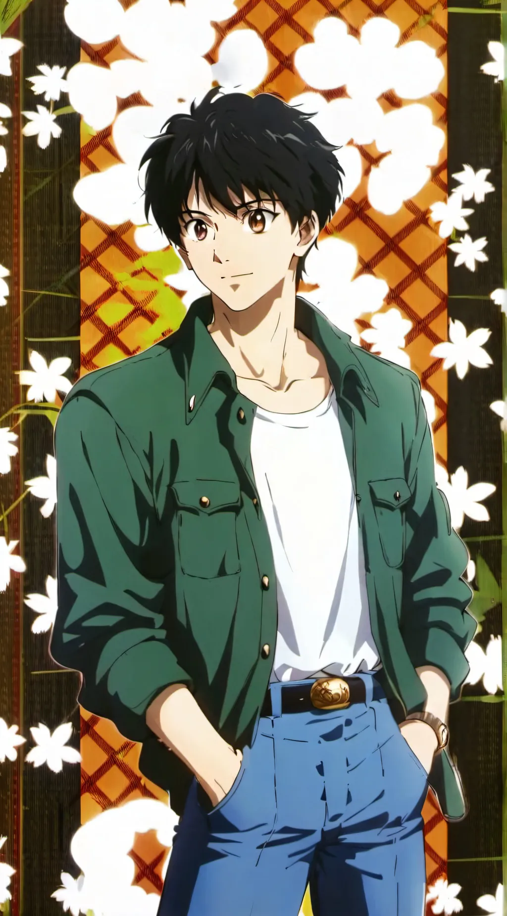 ai character: Yu yu hakusho  background