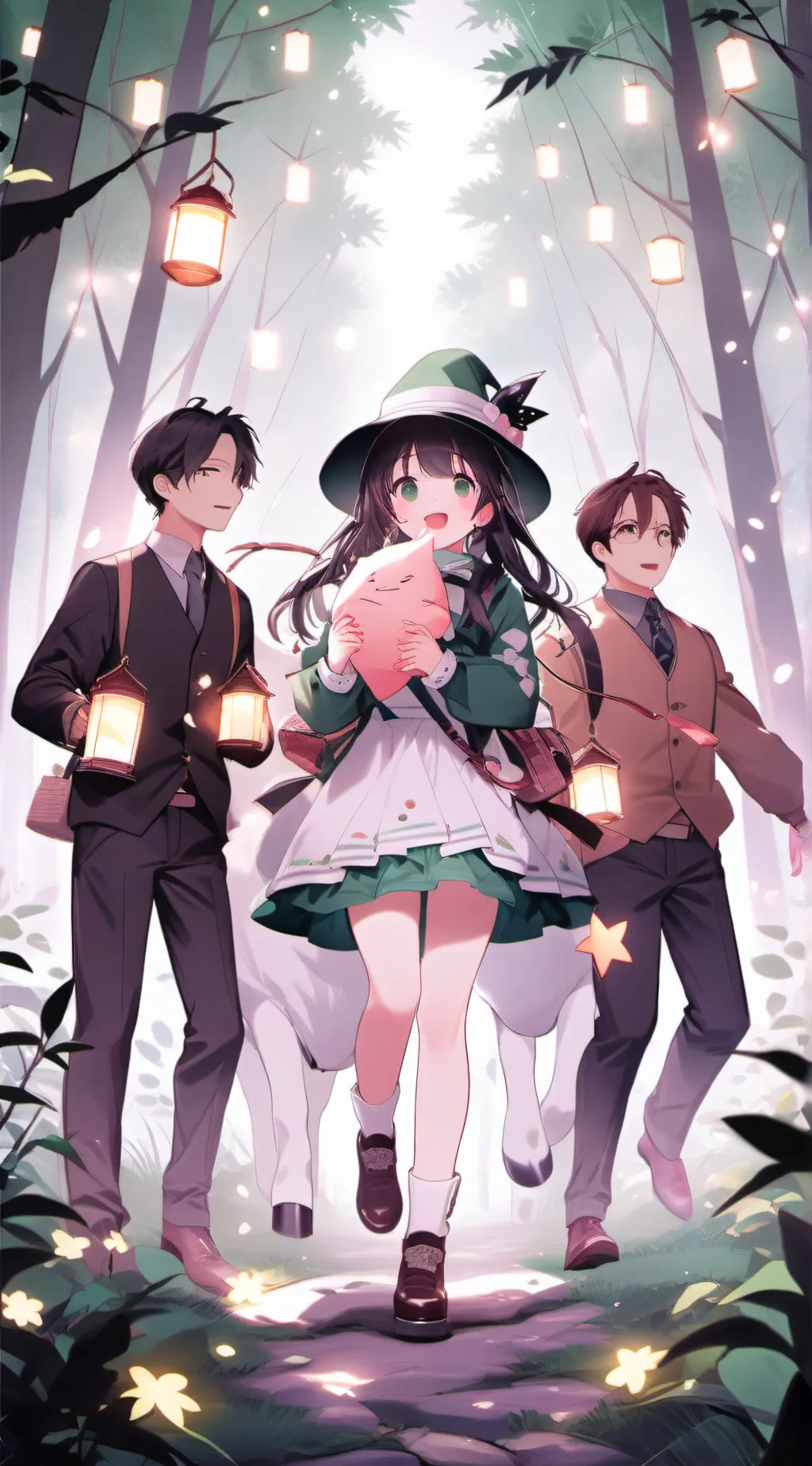 ai character: The Fright Trail. background
