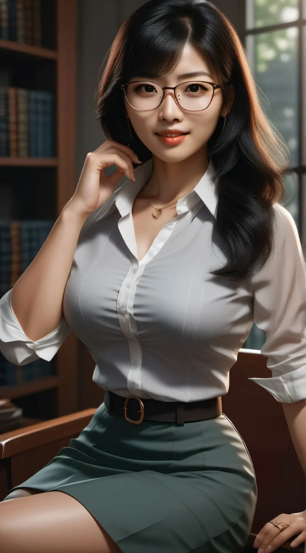 ai character: Maya Henry background