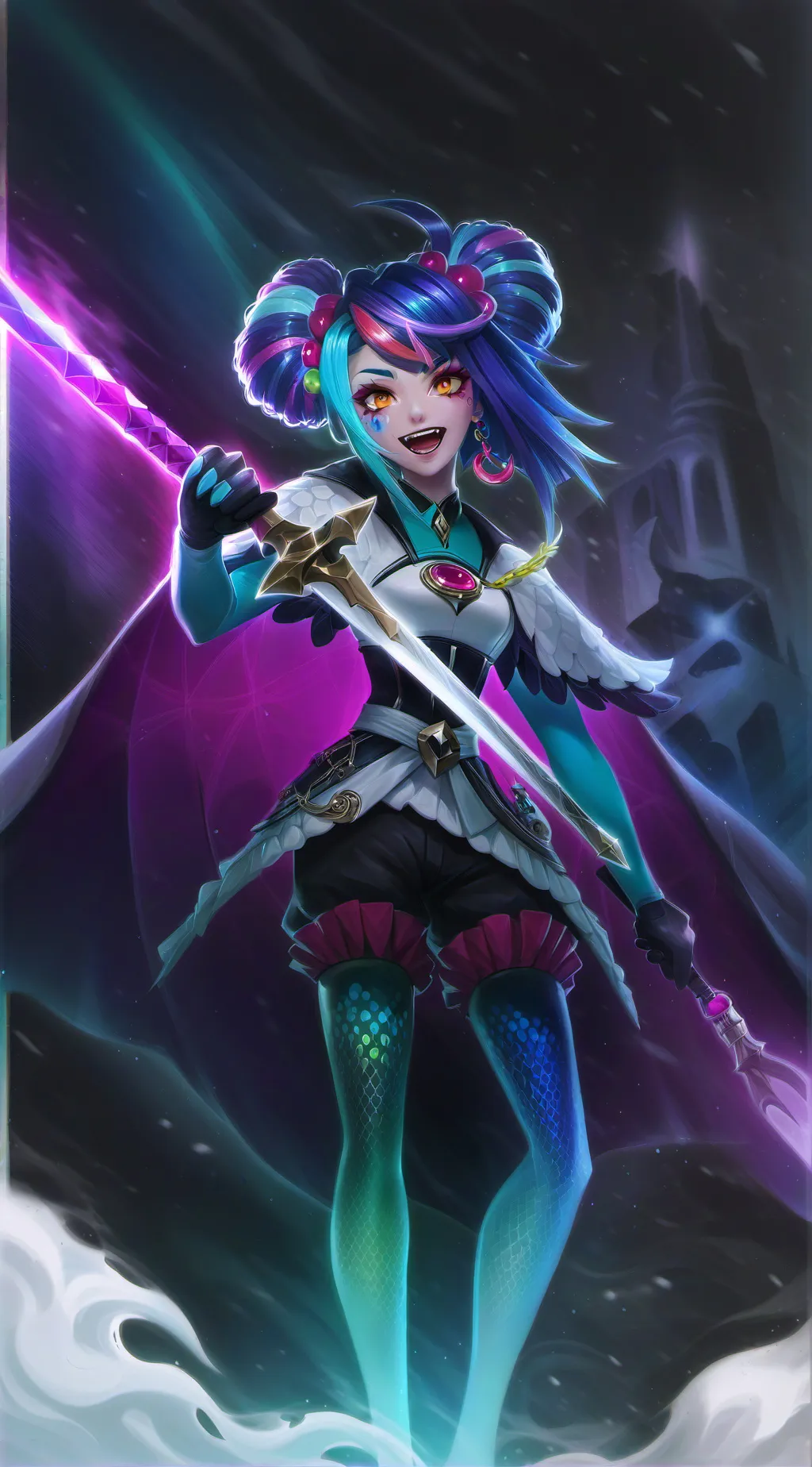 ai character: MIA CRUZ  background