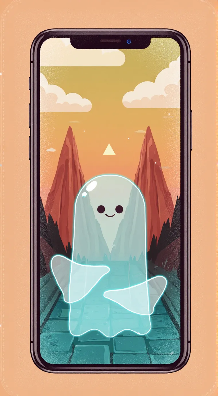 ai character: Iphone background