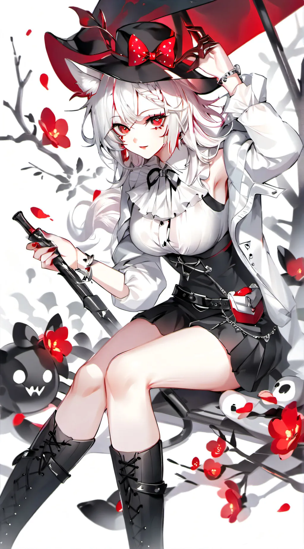 ai character: rose  background