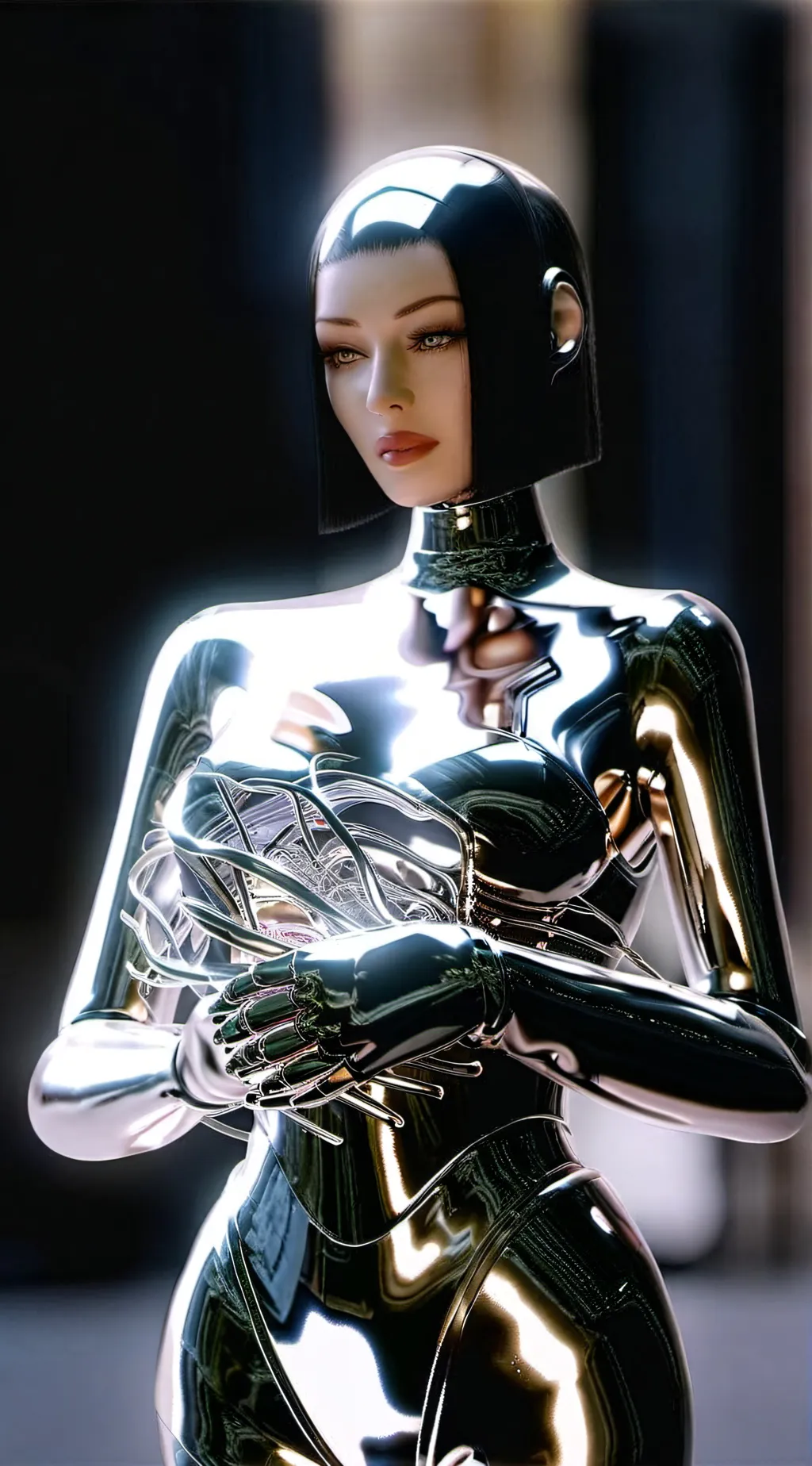 ai character: Samsung natilienun background