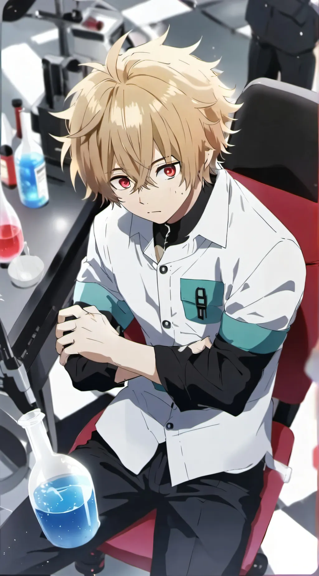 ai character: lab love! background