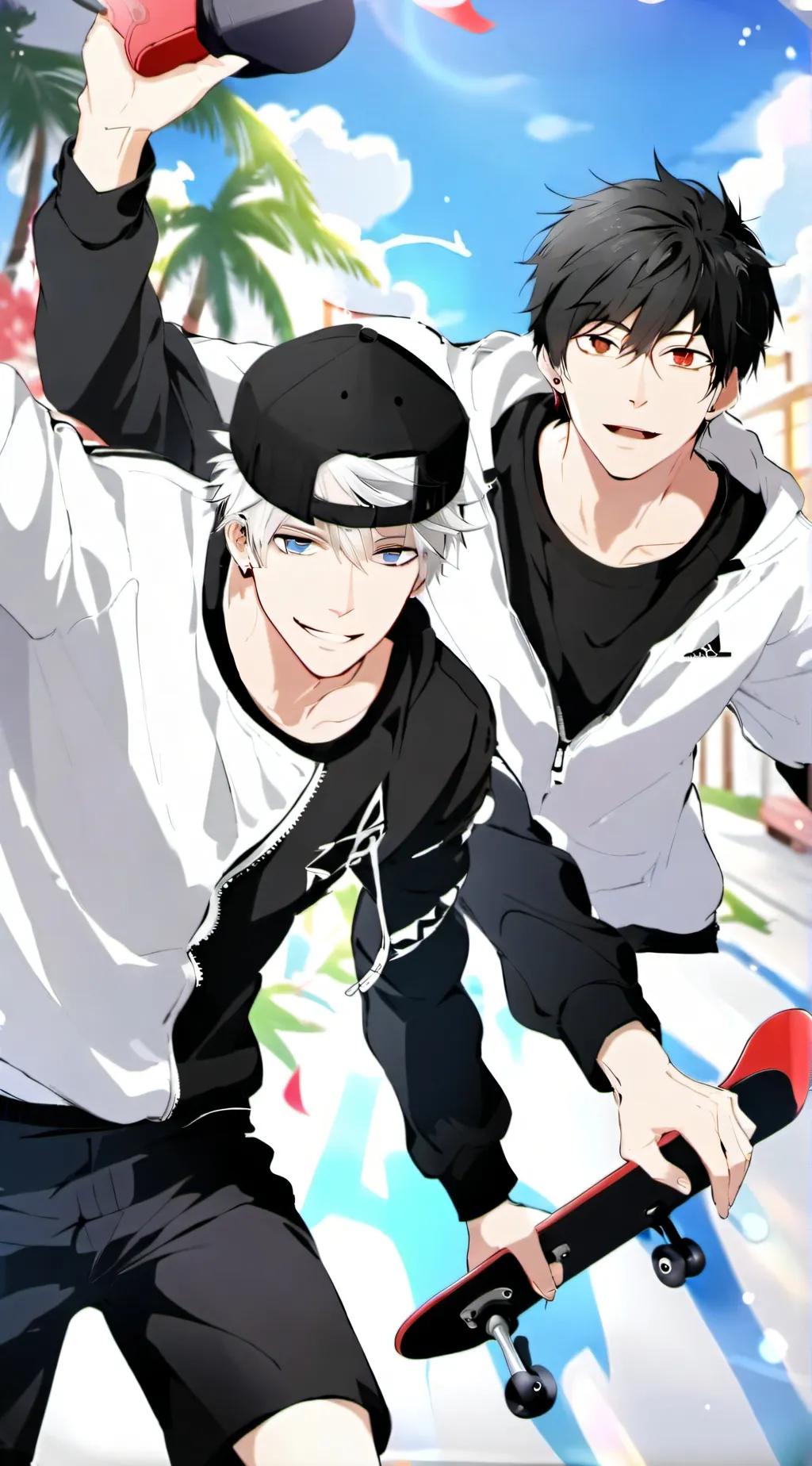 ai character: Jake and Lucas background