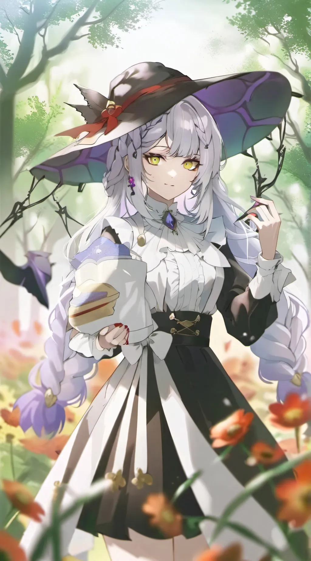 ai character: shower background