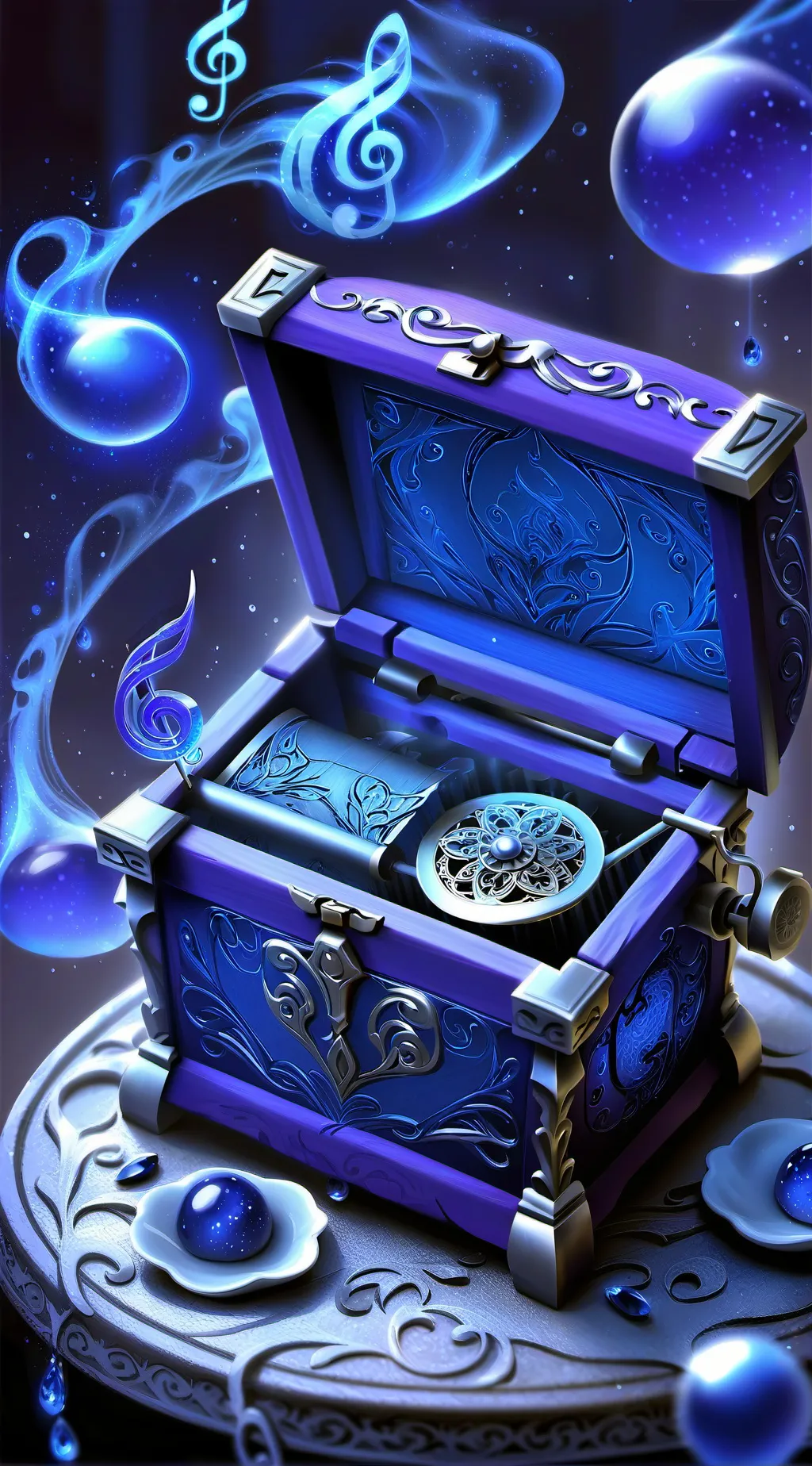 ai character: boxtens world. background