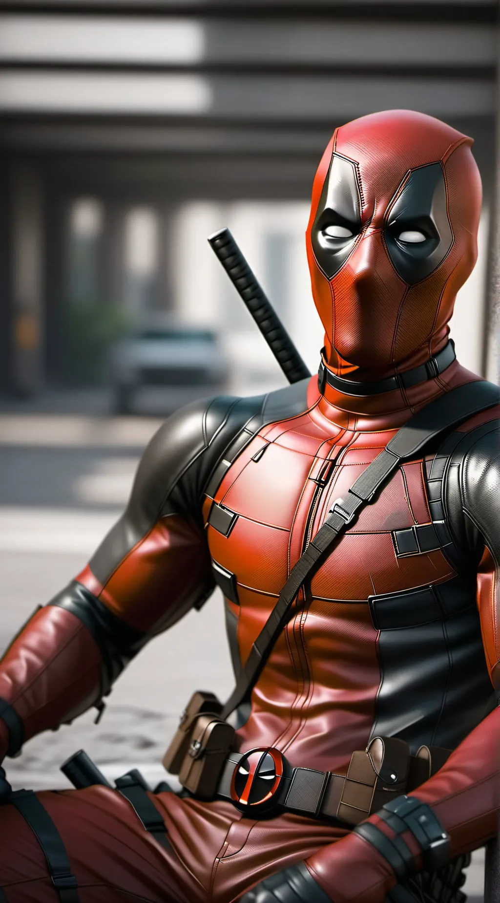 ai character: Deadpool background