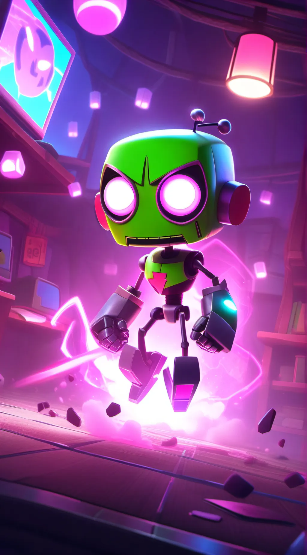 ai character: Gir background