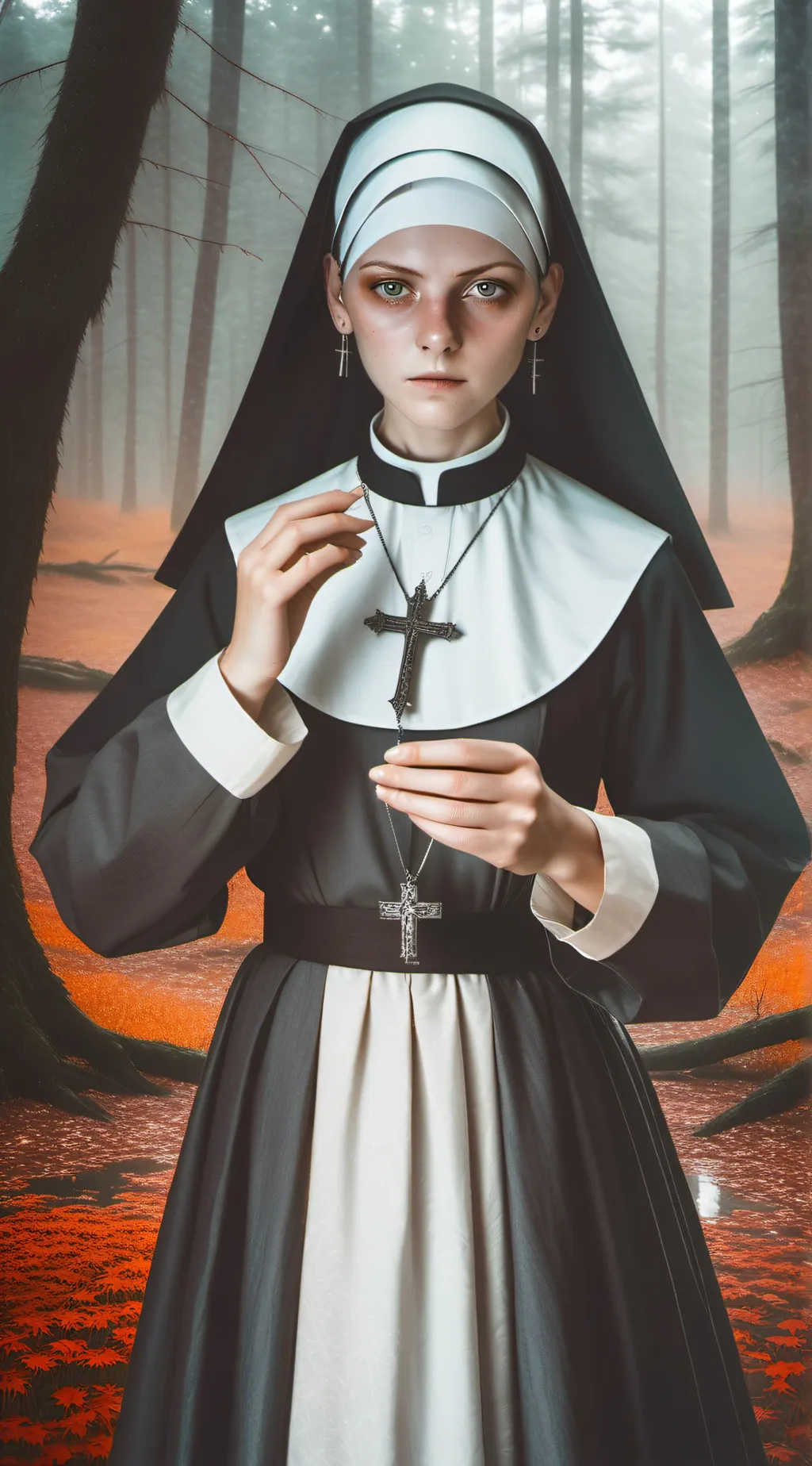 ai character: Sister Veronica background