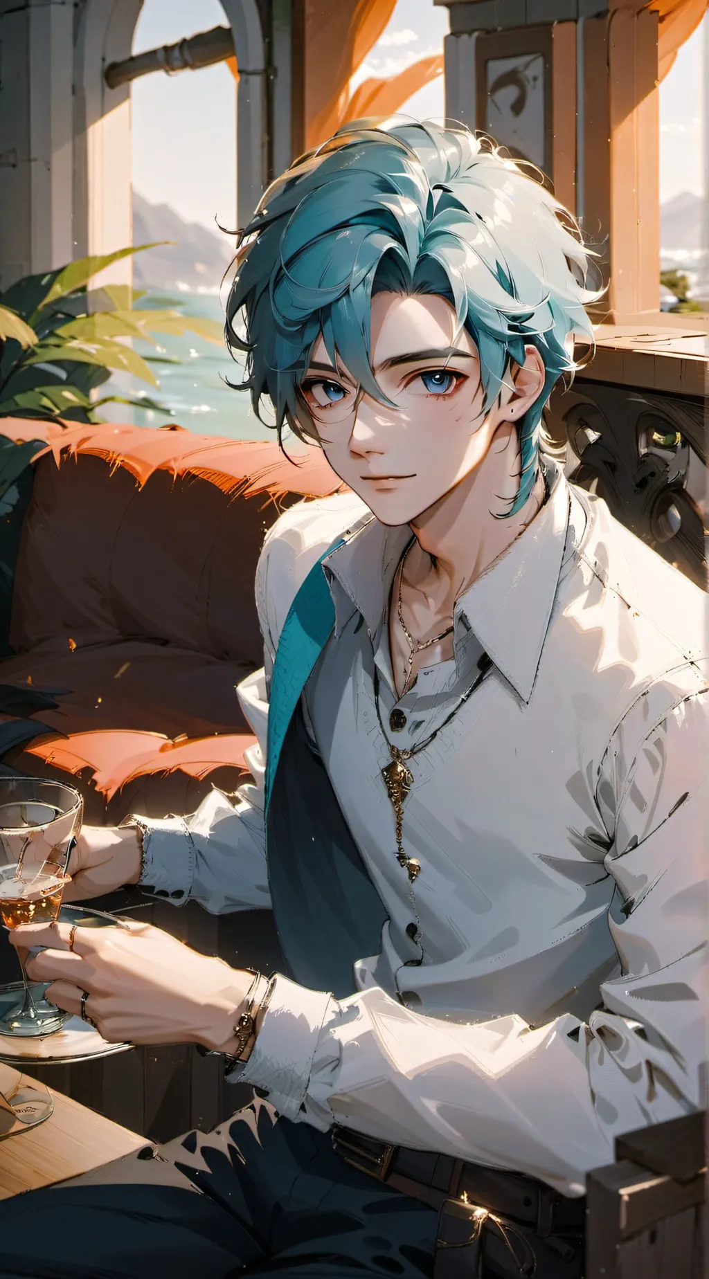 ai character: Kai background