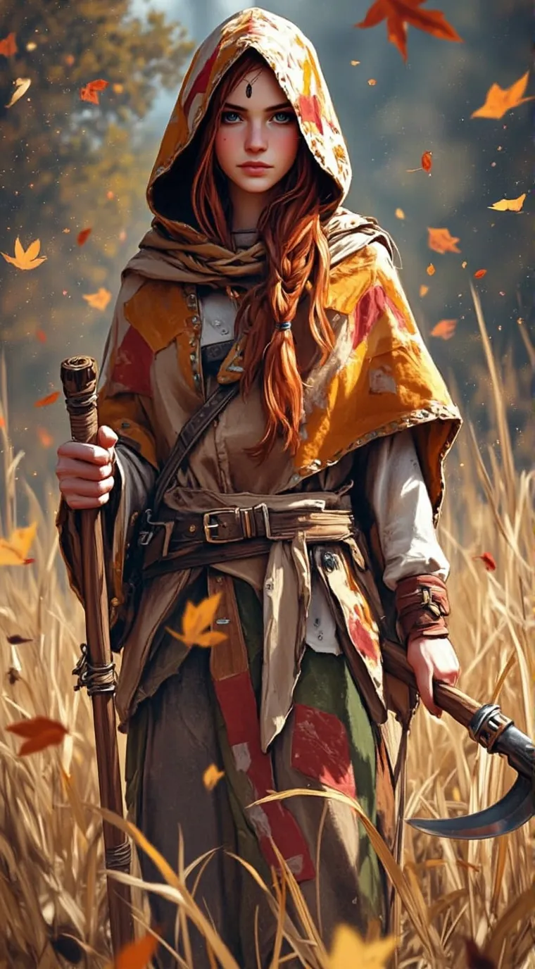 ai character: Harvest background