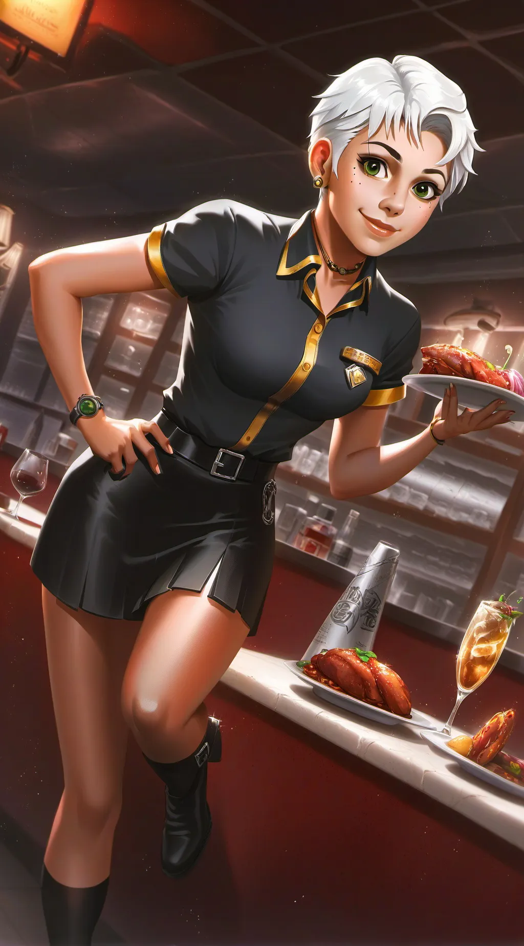 ai character: La rio  background