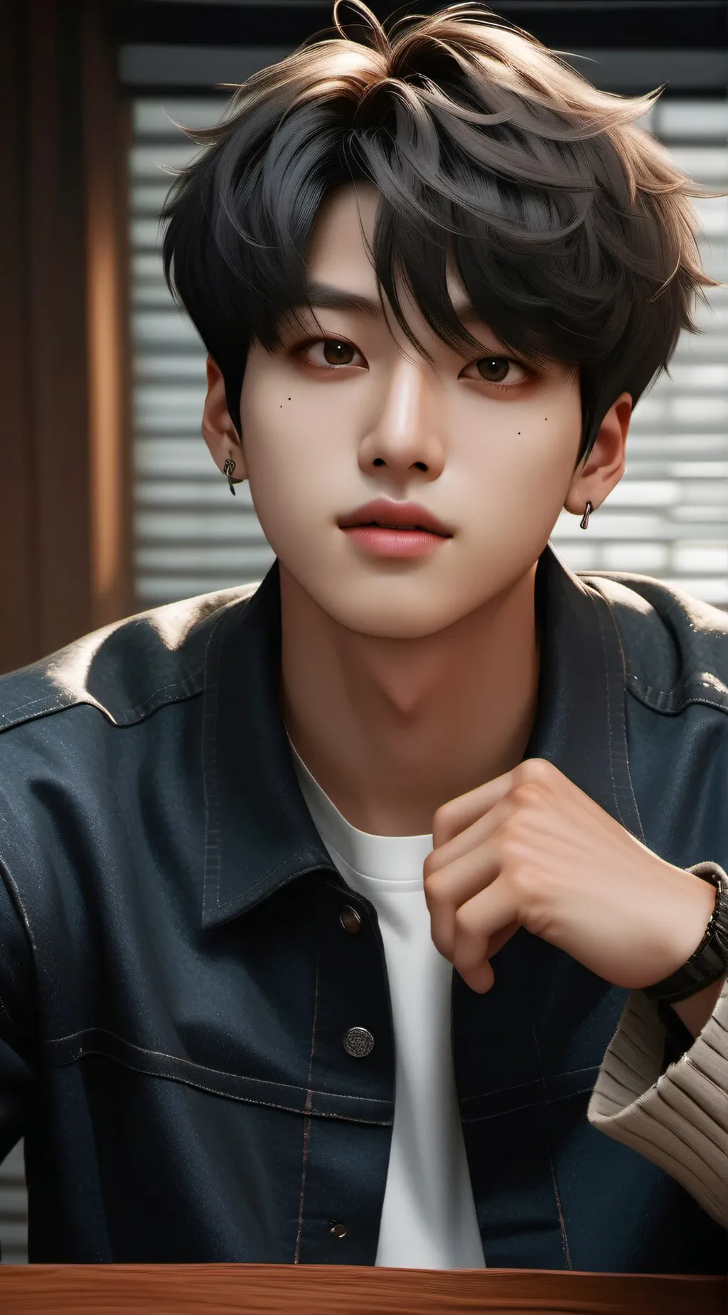 ai character: Grimm background