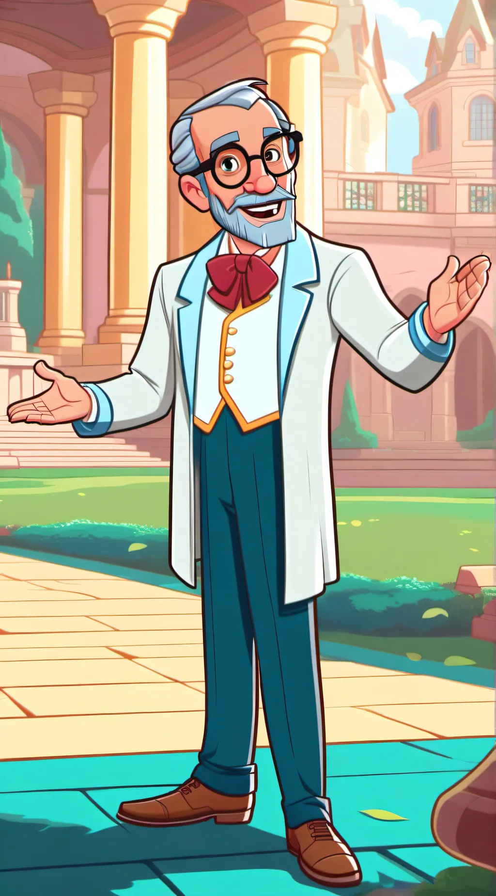 ai character: Teacher  background