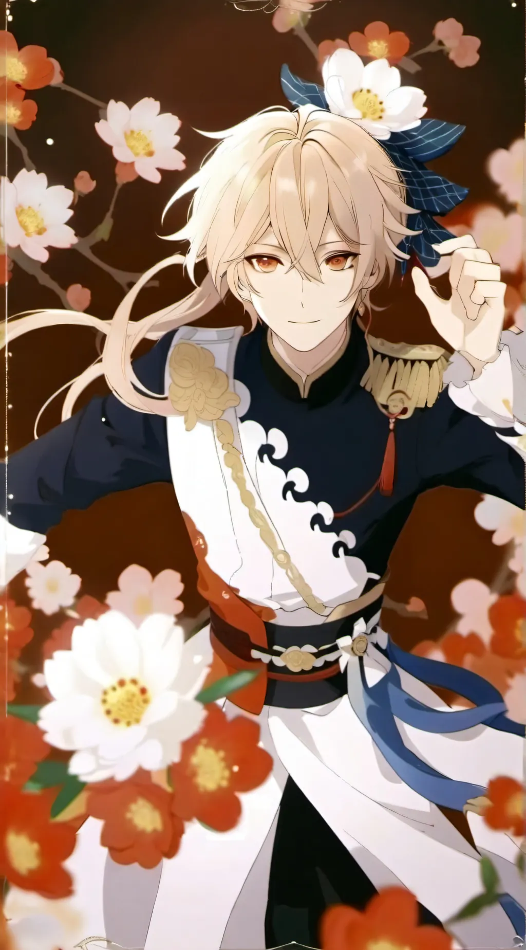 ai character: Lion background