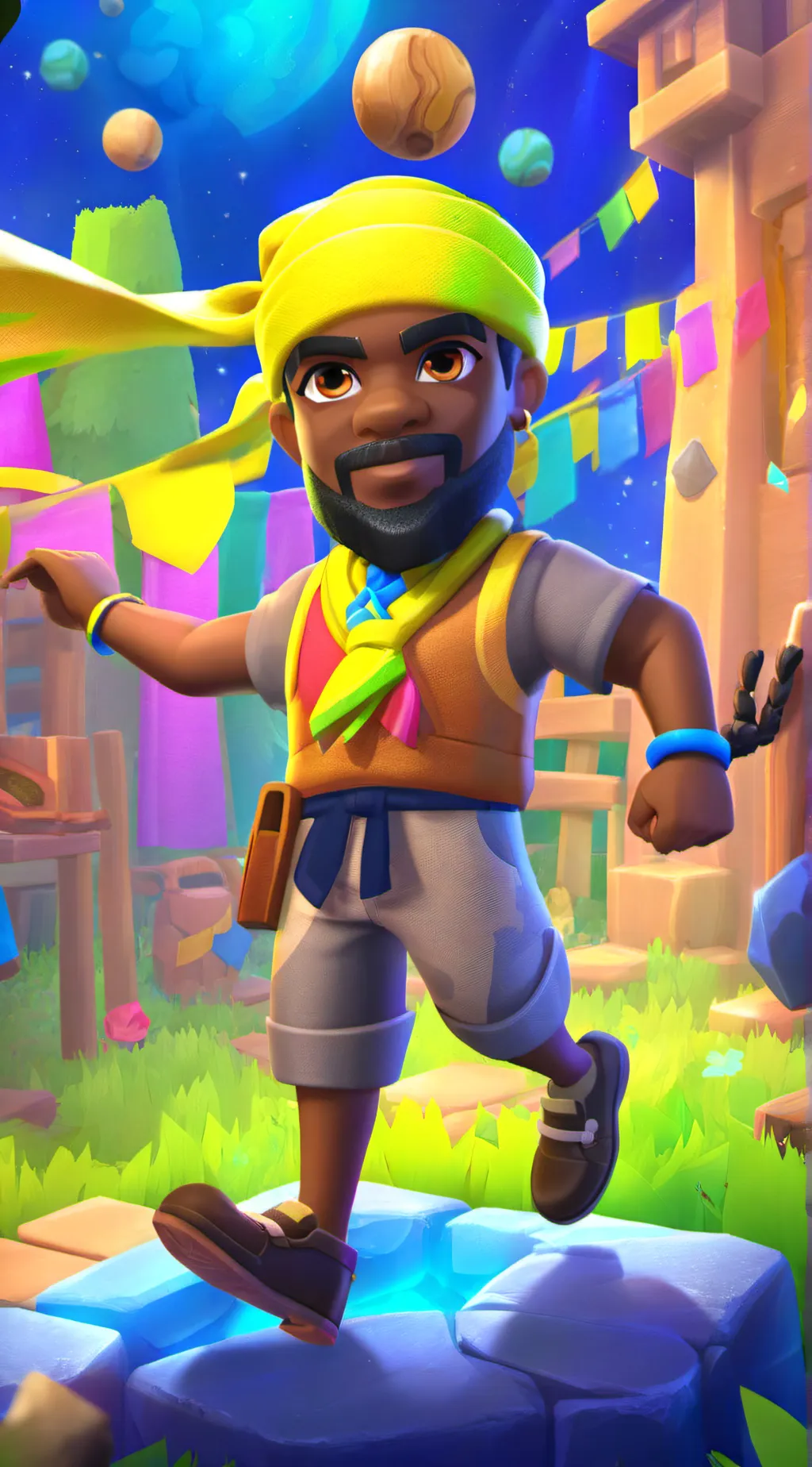 ai character: ksi background