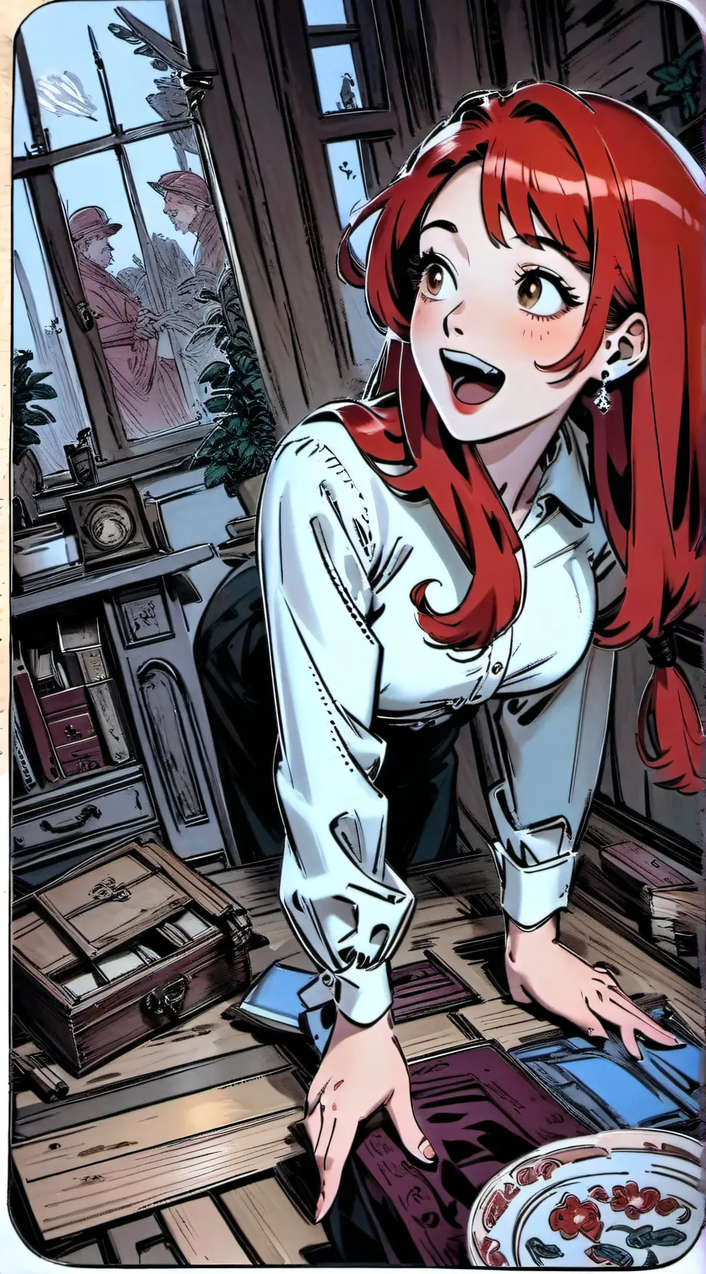 ai character: Ruby background