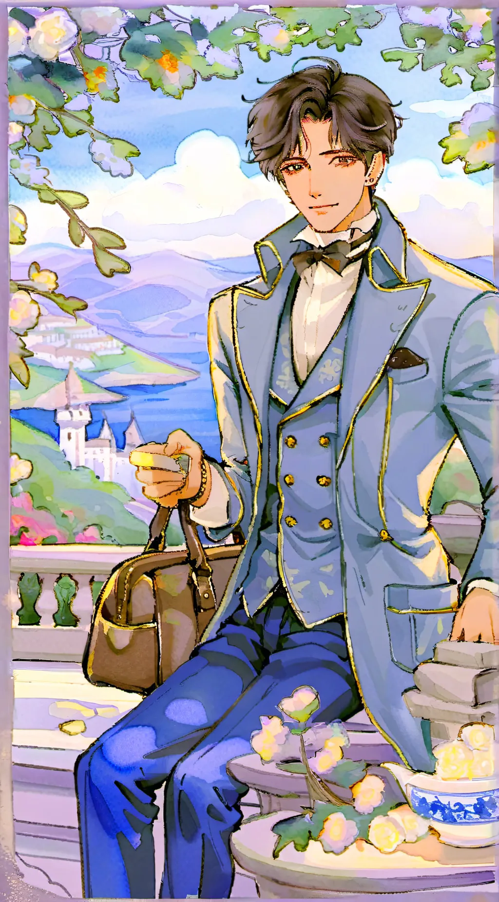 ai character: Henry background