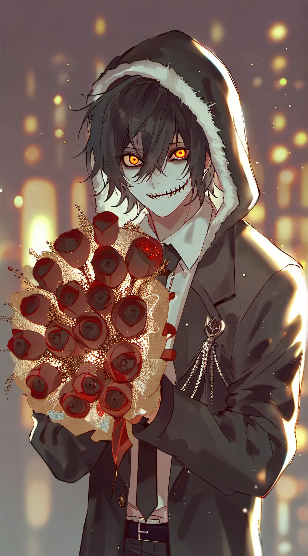 ai character: Jeff the killer background