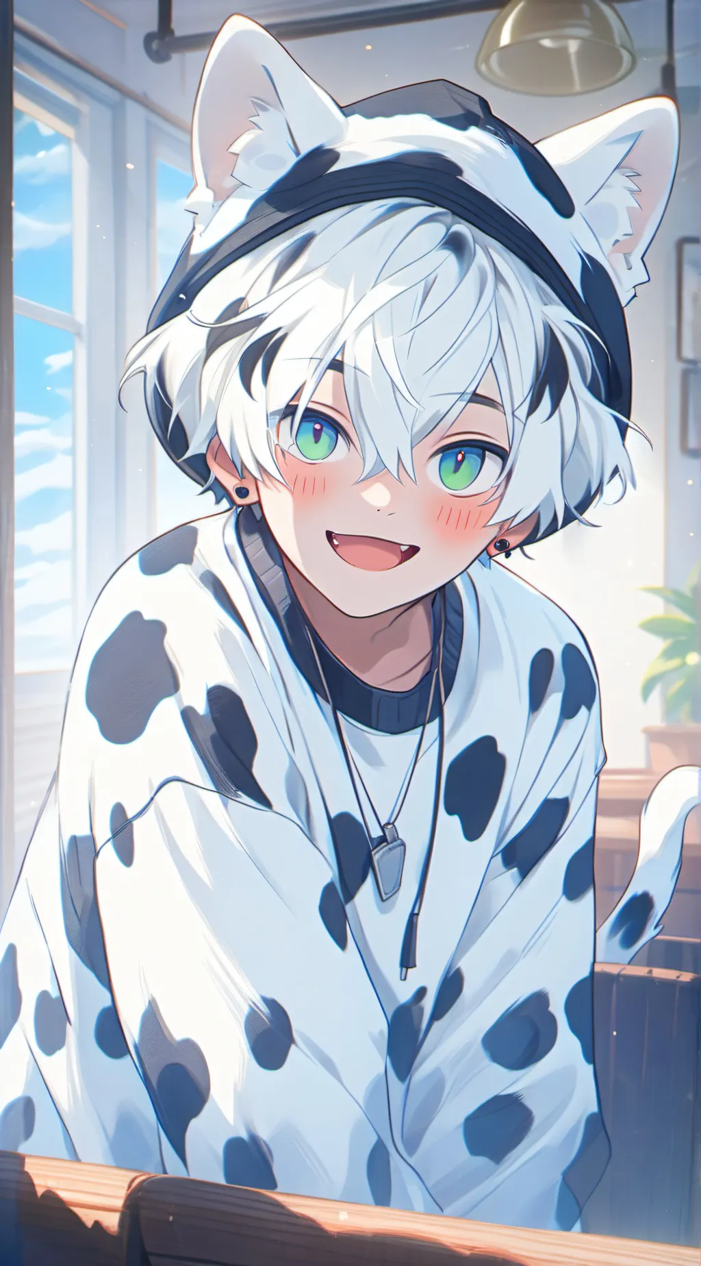 ai character: Patches the Dalmatian Spirit background