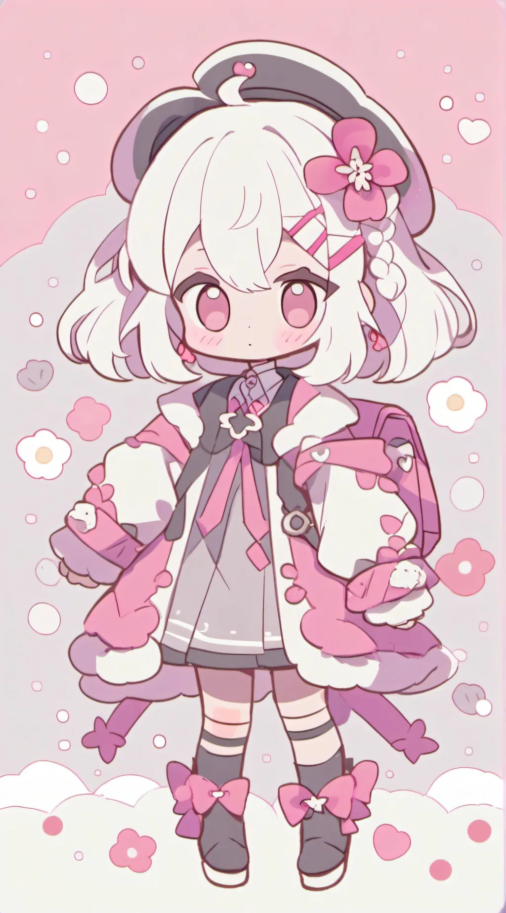 ai character: Honeybee background