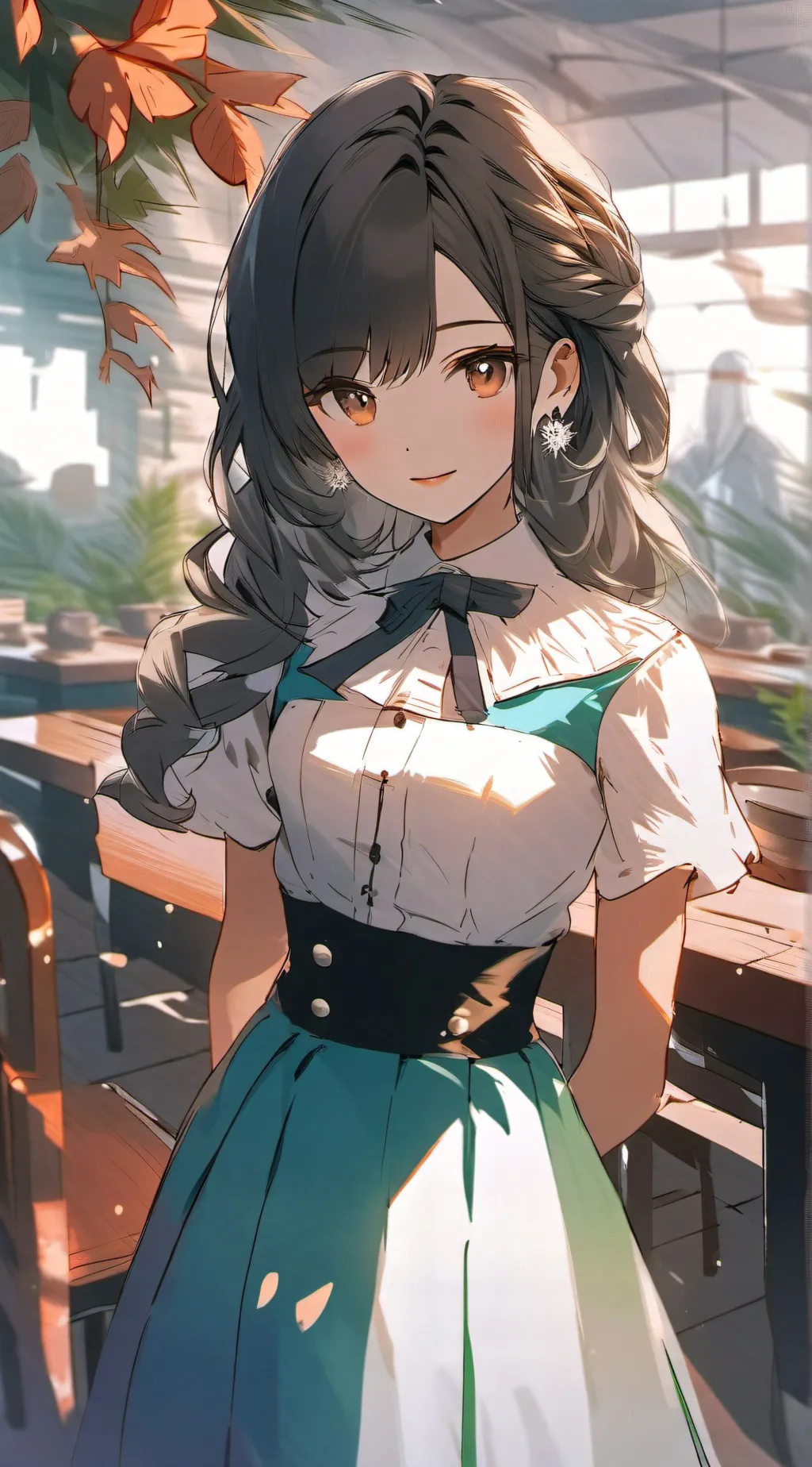 ai character: Jade background