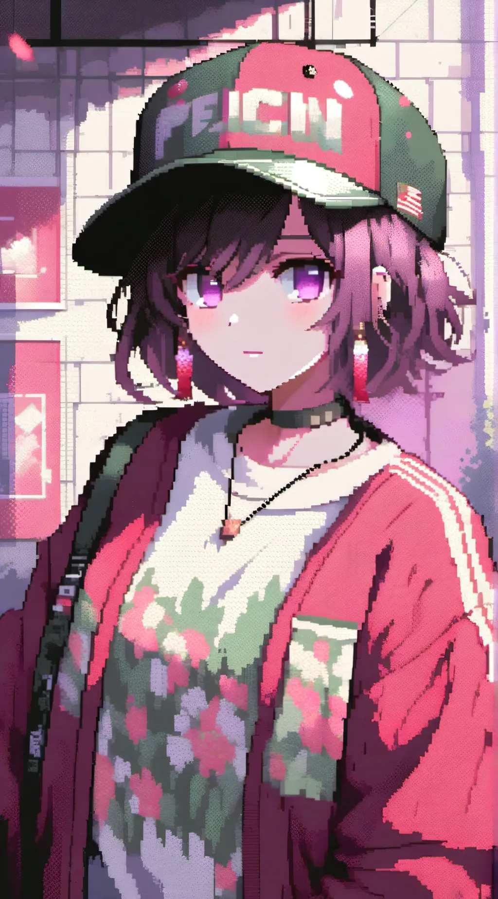 ai character: Sky  background