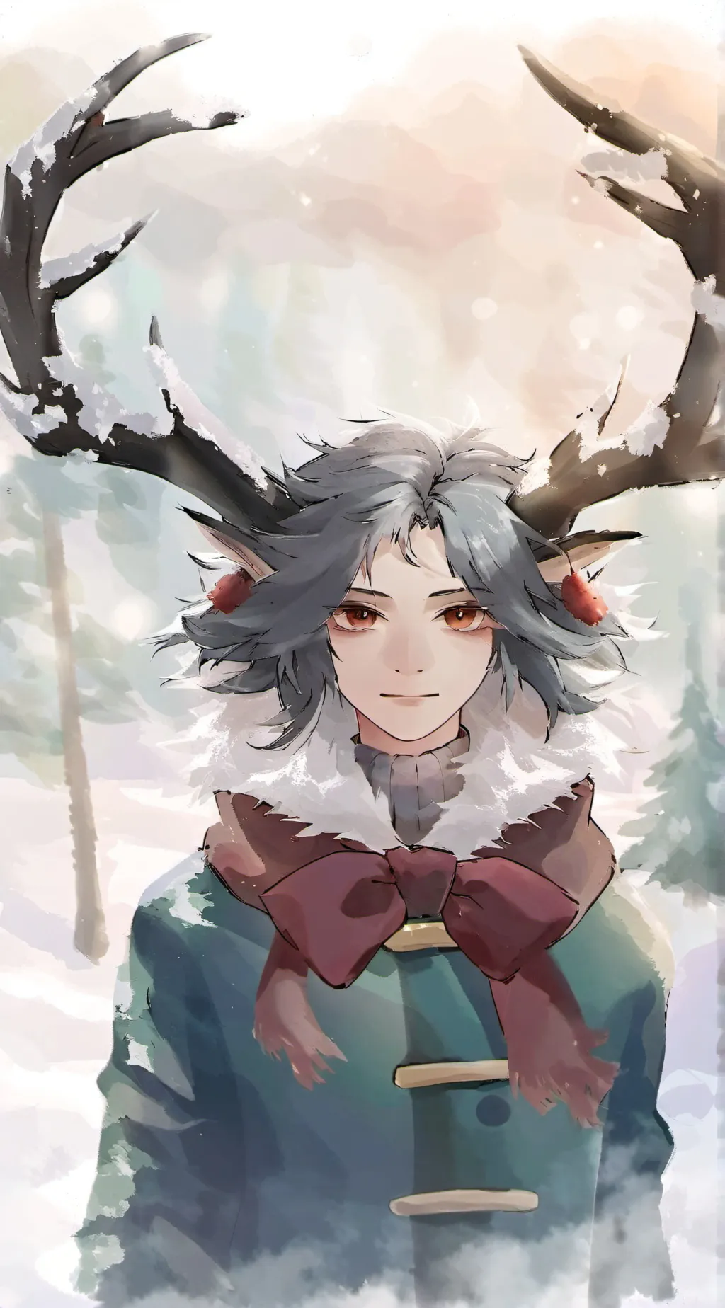 ai character: Krampus background