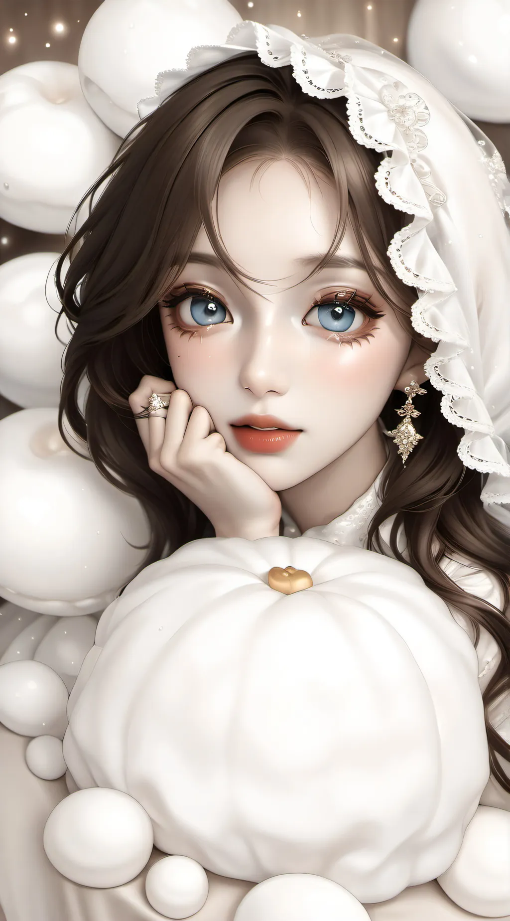 ai character: Lily background