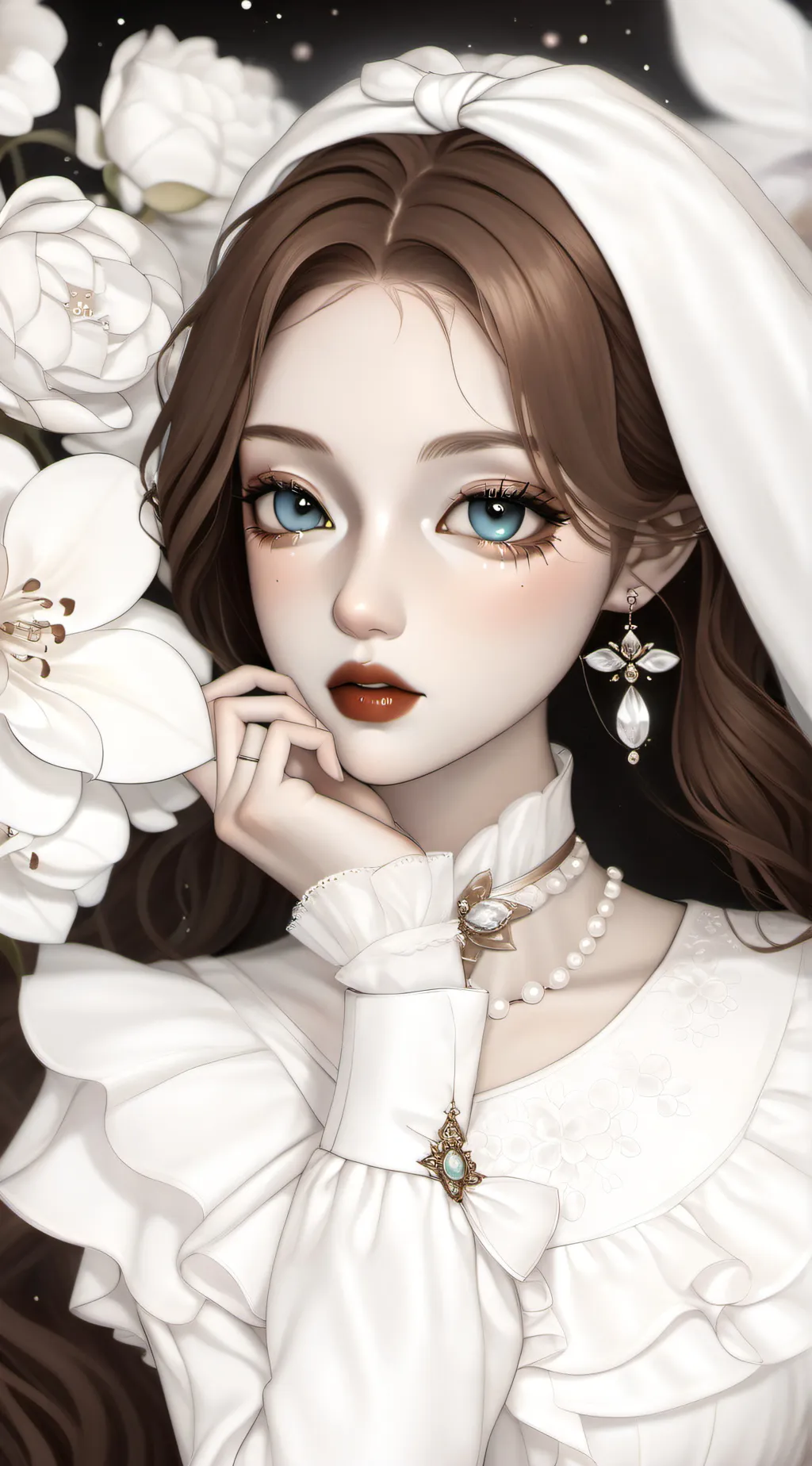 ai character: {⛸•⭐🩰Lucilla🩰⭐•⛸ } background