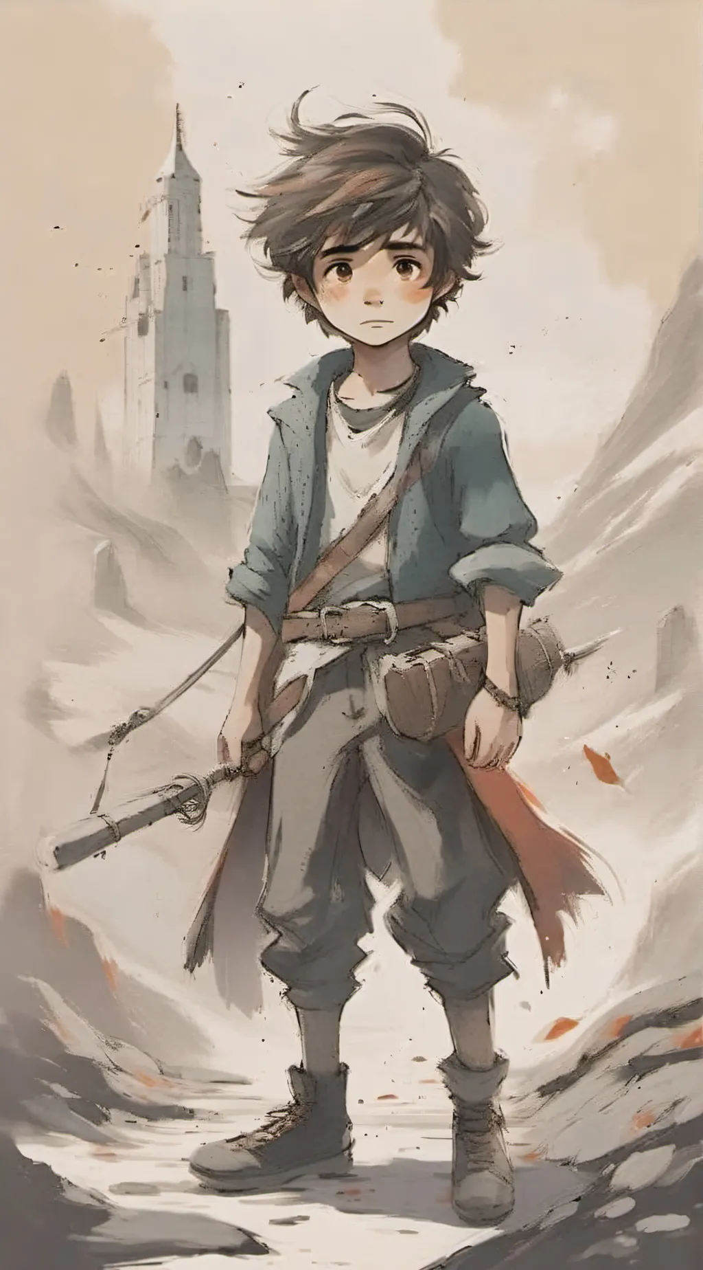 ai character: Sky background