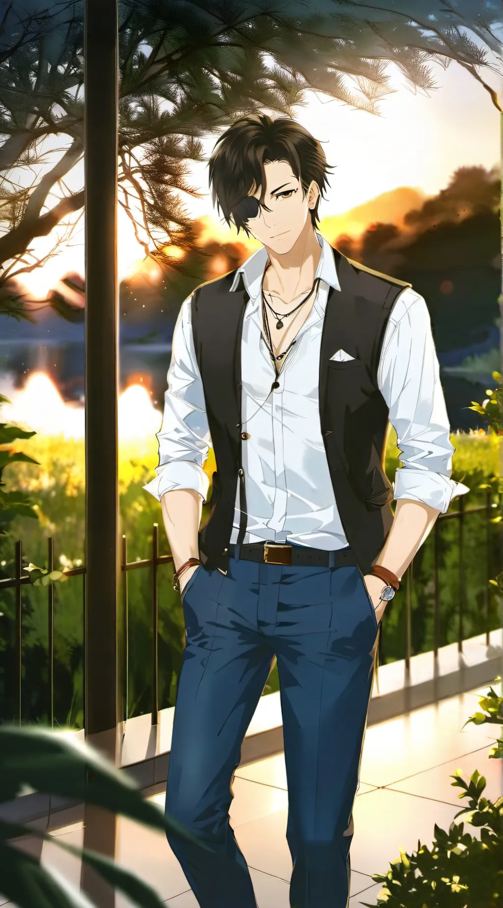 ai character: jjk background