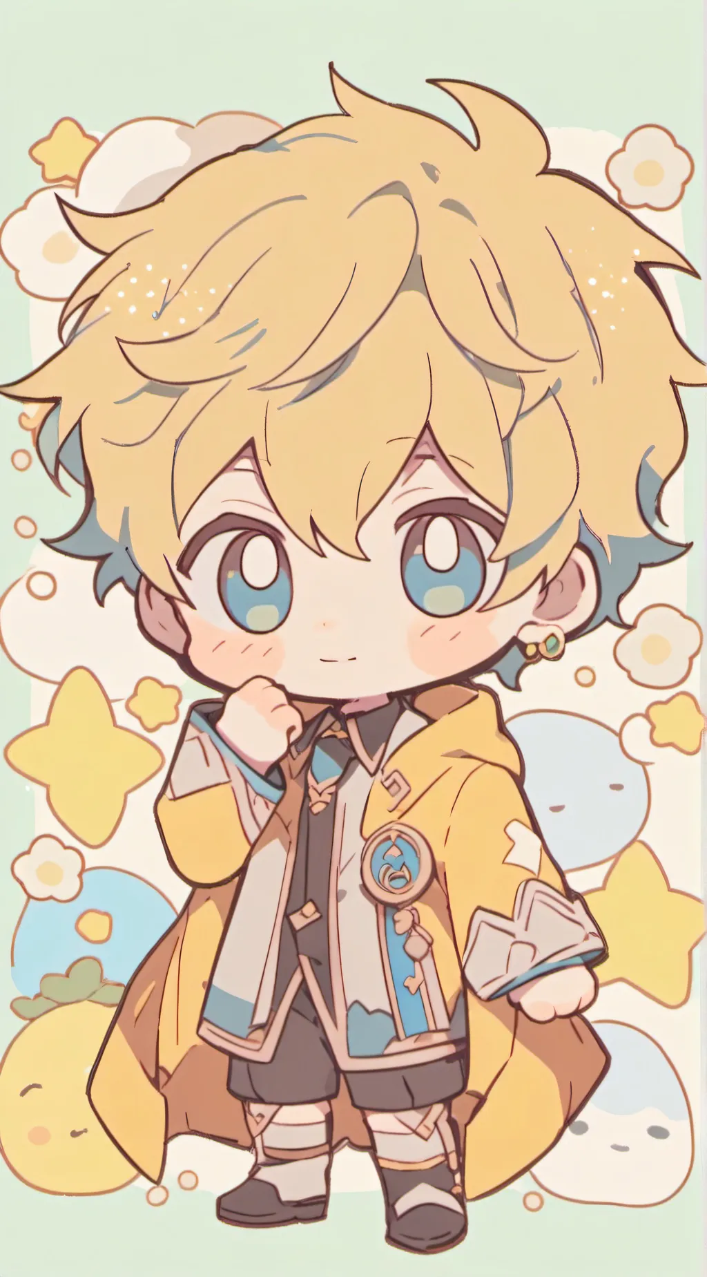 ai character: Leo background
