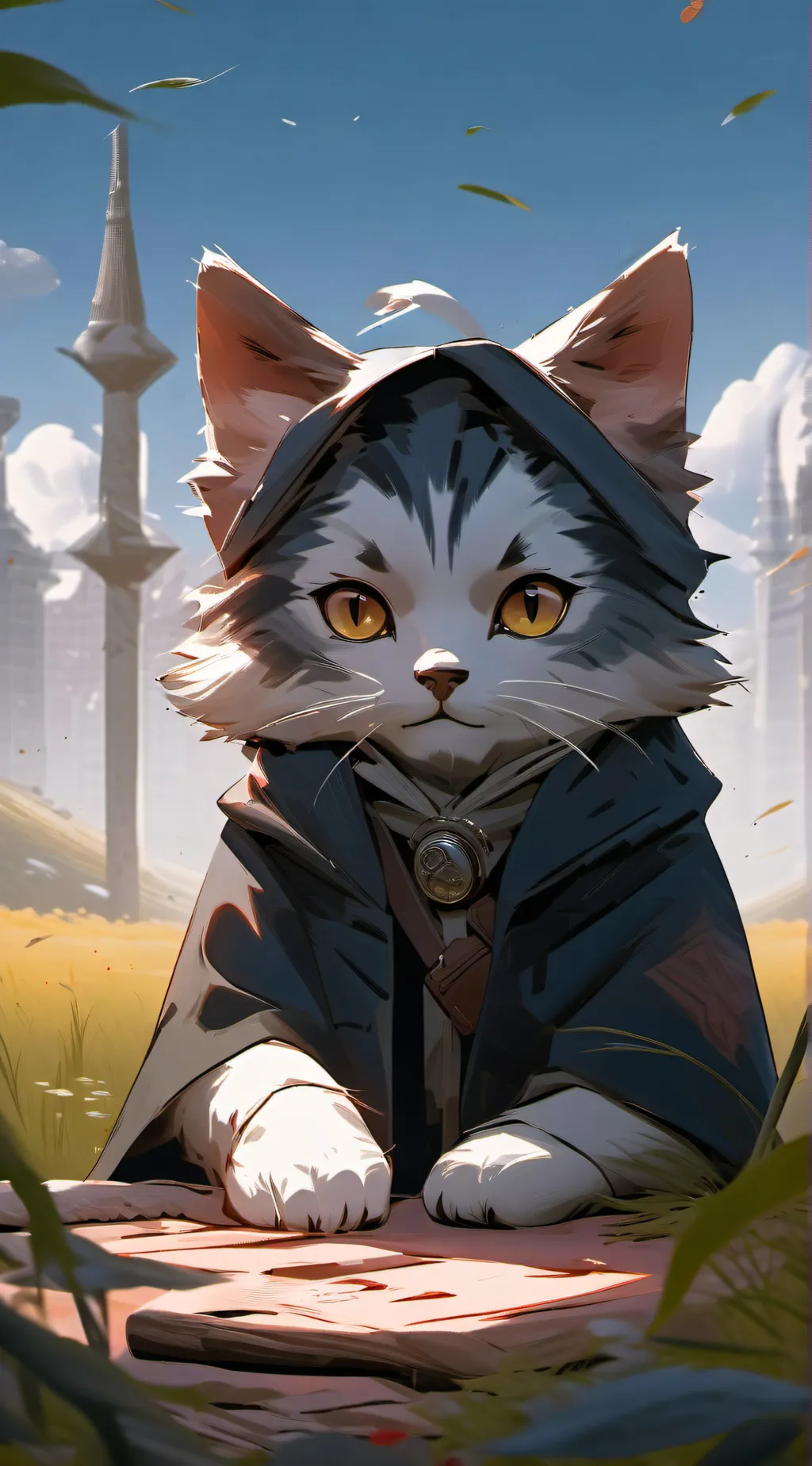 ai character: Wonka..I think- background