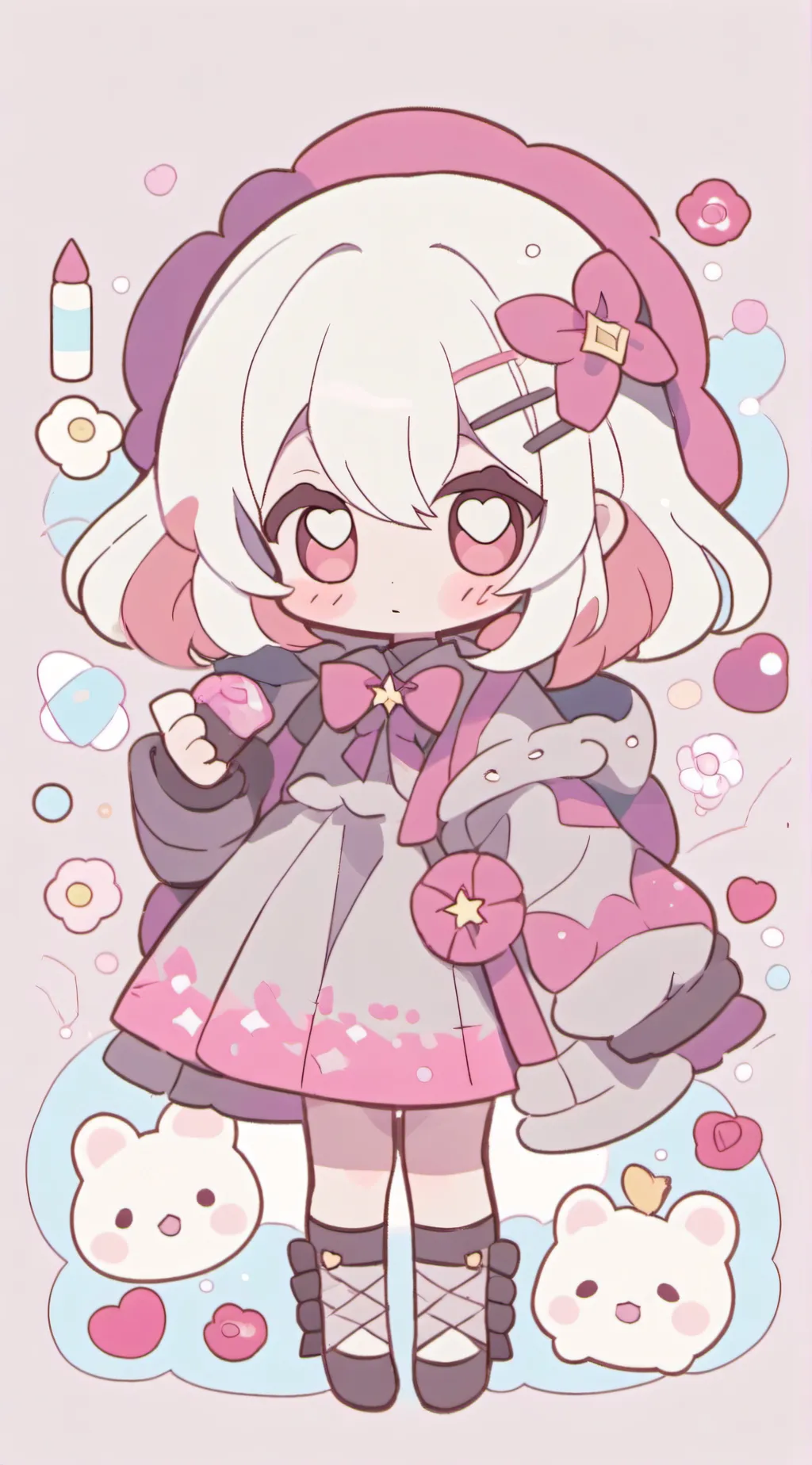 ai character: lilly background