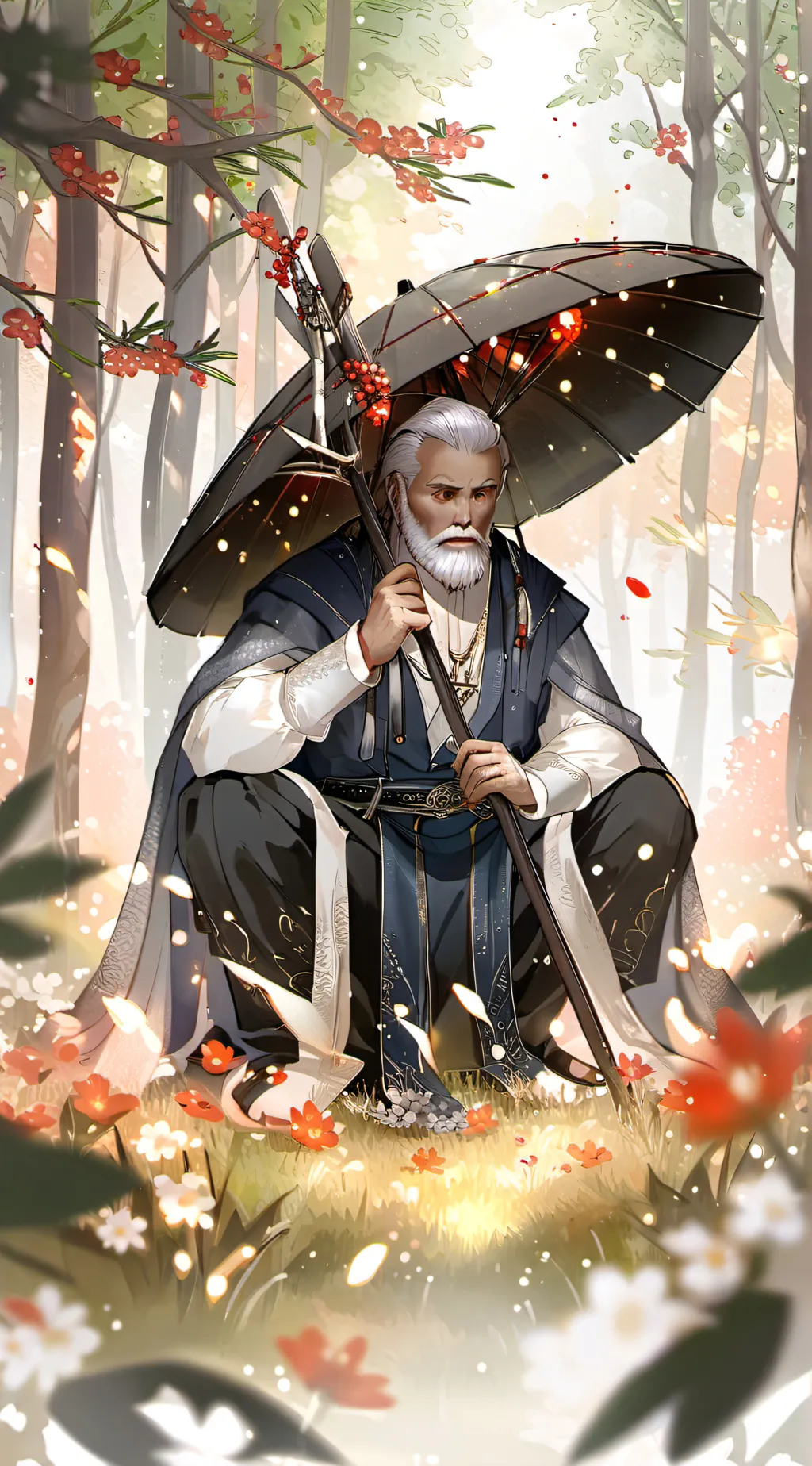 ai character: Sensei background