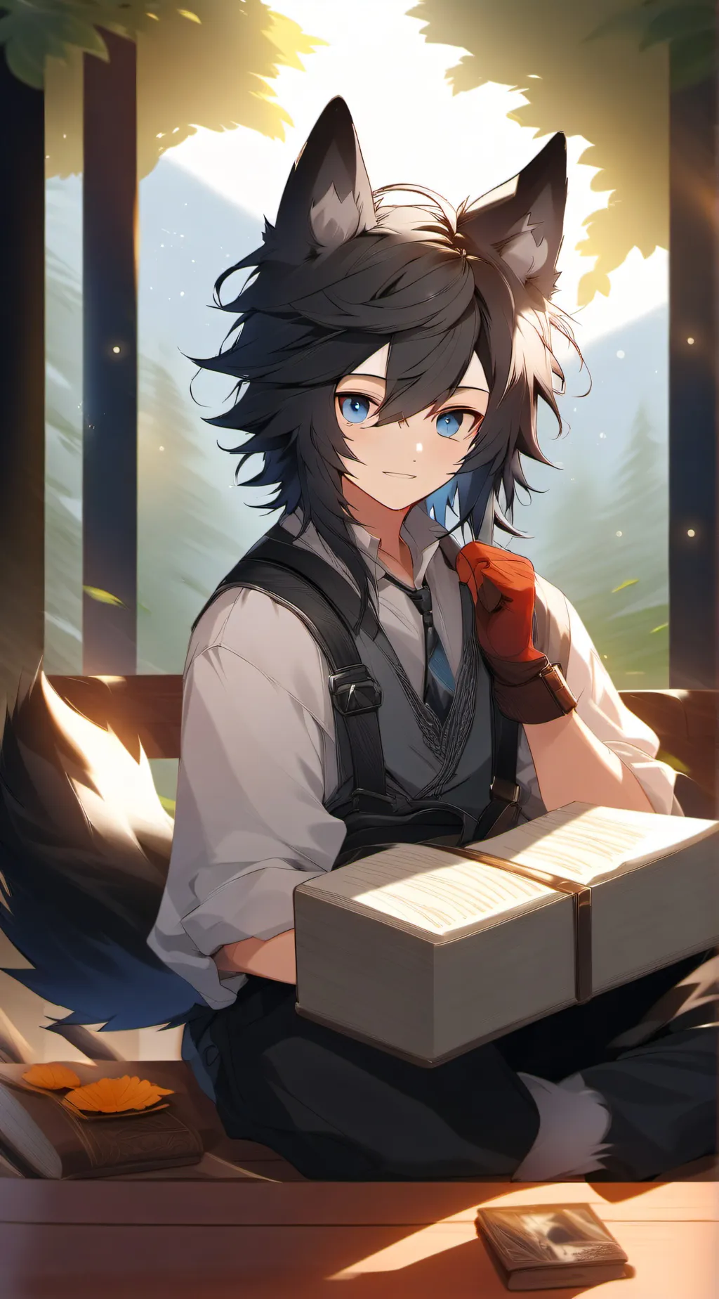 ai character: Liam background